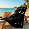 Michael Beach Towel Quick-Dry Soft Microfiber Comfortable Lightweight Perfect for Traveling Yoga Camping and Swimming
