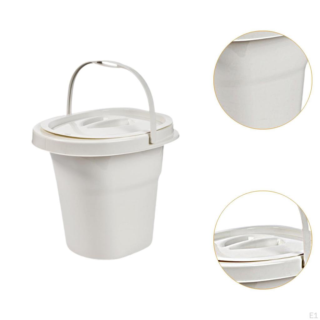 Ночной горшок контейнер для мочи удобный в использовании прочное устойчивое основание комод ведро горшок для помещения