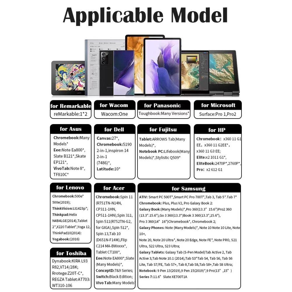 С ластиком Электромагнитная ручка Высокочувствительная сенсорная ручка для Samsung/Microsoft/reMarkable