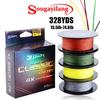 Braided Fishing Line 300M/328 Yards Superline Fishing Line  4 Strands Sea Freshwater Fishing Lines