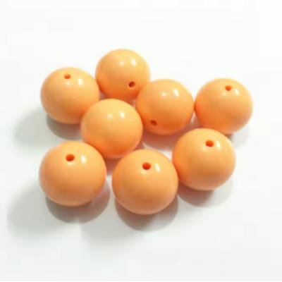 Wholesale 20mm 105pcs/bag Chunky Gumball Bubblegum Acrylic Solid Beads For Kids Necklace/DIY Hand Made/Fashion Jewelry Design