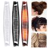 45357 шт., женский классический набор расчесок для волос с зажимом-бананом и вращающимся концом, простые в использовании расчески-бананы, аксессуары для волос