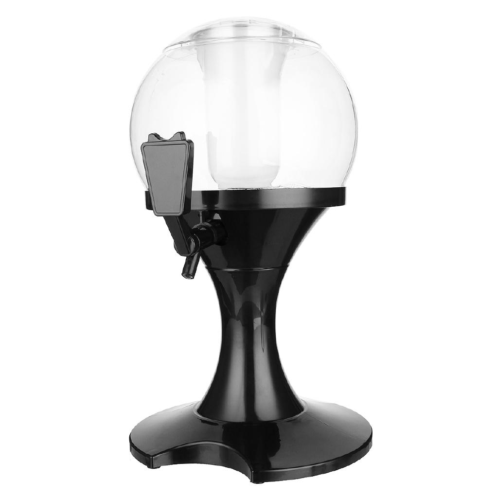 Машина для розлива пива Посуда для питья Прозрачный слой Дизайн Заправка Бар Ледяное ядро Пиво Кухня Напиток Вино 22X50СМ