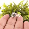 Green Tourmaline Gemstone 925 Sterling Silver Jewelry Handmade Ring Women's Gift RR-9-48