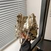 Модная блестящая сумка женская весна и лето новая трендовая женская сумка-ведро на цепочке вечерняя женская сумка