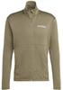 Multi Light Fleece Full Zip Jacket Olive Strata