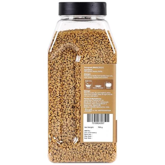 Urban Platter Dried Fenugreek Seeds, 700g (Methi Dana | Used for Microgreen Sprouting)