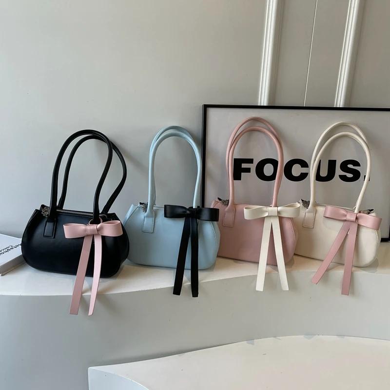 Повседневные сумки через плечо с внутренним отделением для женщин, однотонные квадратные сумки из искусственной кожи с застежкой-молнией