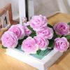 Yousheng Simulated Flower Silk Peony Realistic Fake Flowers Artificial Flower Stems Decorative Silk Branches DIY Arrangements