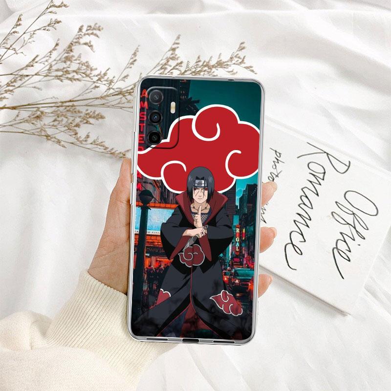 TR20 Naruto Uzumaki Sasuke Transparent Phone Case for Motorola Moto G7 G8 G9 G84 G85 G73 G24 G15 Z2 Play Power Plus