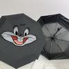 1PC cartoon rabbit Umbrella-8-Rib Reinforced, Automatic Open, Lightweight & Durable, Cute Fashion Accessory for Outdoor, D2676
