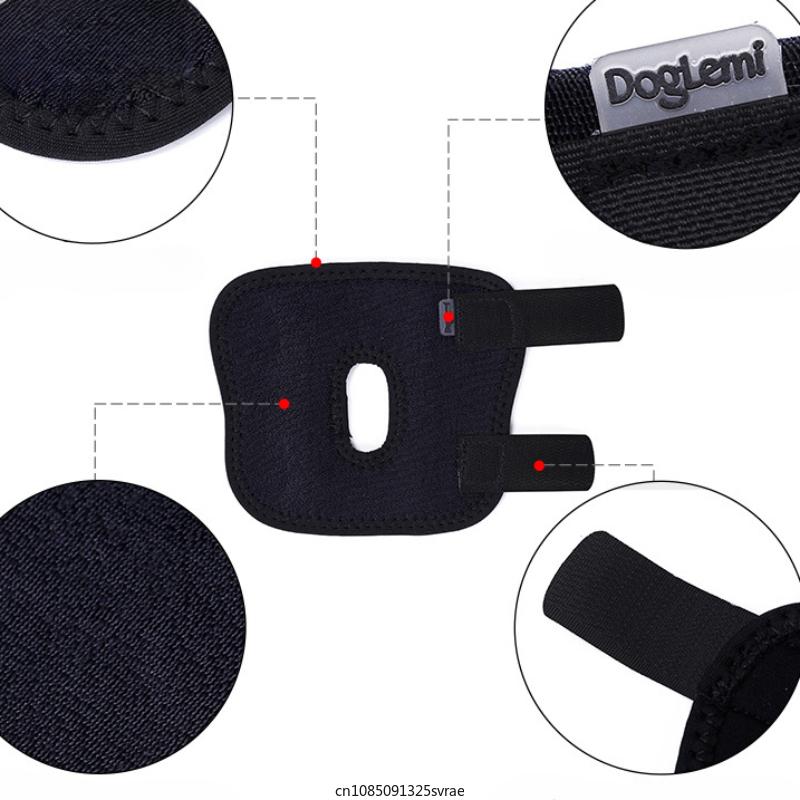 Pet Dog Knee Pads Support Brace for Leg Hock Joint Wrap Breathable Injury Recover Legs Dog Protector Support Protects Bandage