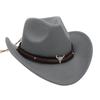 Cow Head Sunscreen Bucket Hat Felt Cowgirl Cap Retro Western Cowboy Hat  Travel