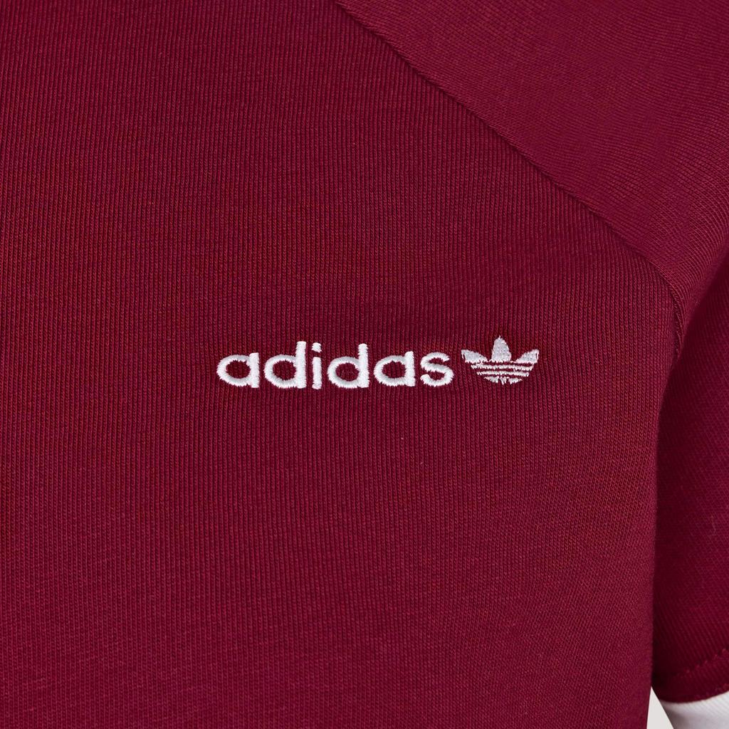 adidas Женская спортивная футболка Originals с тремя полосками, короткий рукав, топ KX7970