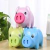 Coin Money Box Kids Gifts Saving Cash Portable 3 Color Home Decor Cute Cartoon Animals Plastic Piggy Bank Children Safekeeping