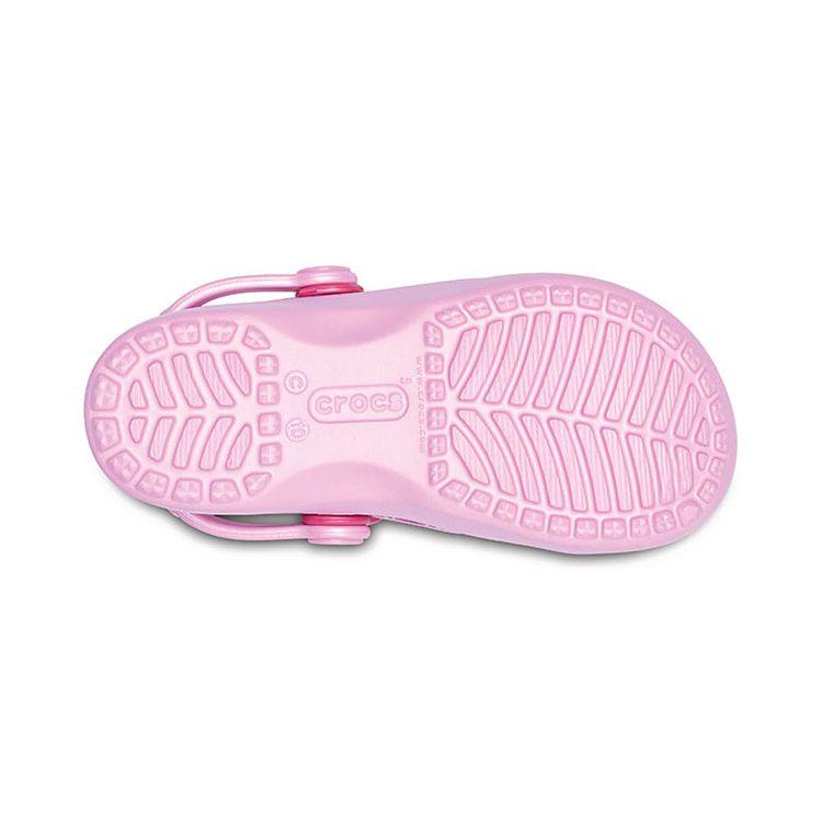 Crocs Детские сандалии с закрытым носком для улицы, сандалии, розовые 205042-6I2