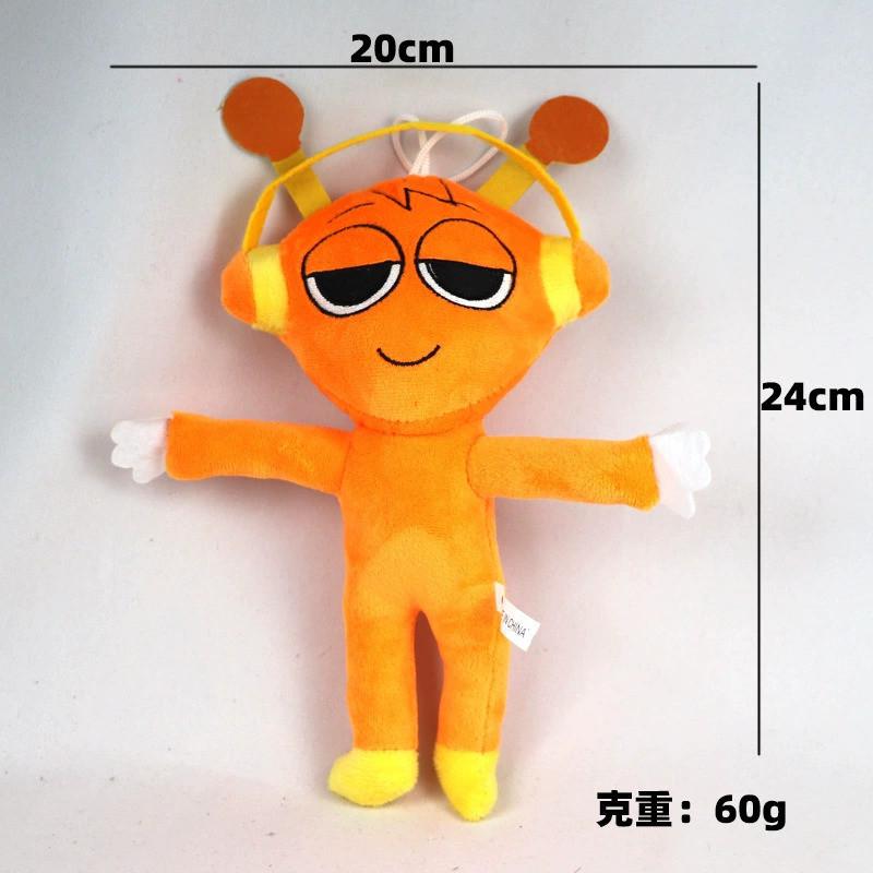 Гуманоидные Sprunki Incredibox Series Мягкие плюшевые игрушки Sprunki Micro Horror Game Мягкие плюшевые куклы Рождественский подарок