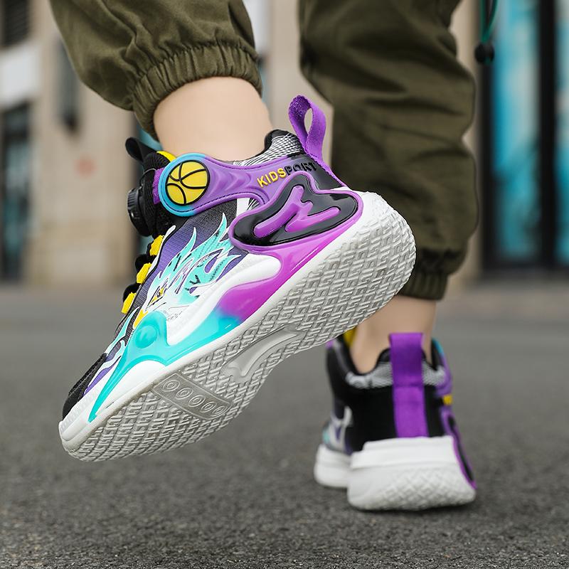 31-40 Children's Anti Slip Wear Resistant Fashionable Outdoor Sports Casual Shoes Professional Breathable Running Shoes for Boys Girls