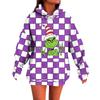 Ladies' Loose Comfortable Casual Fashionable Christmas Print Hooded Sweatshirt
