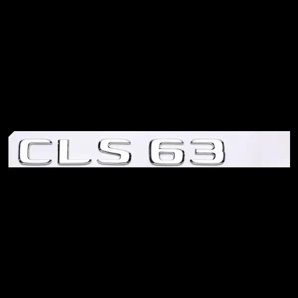 Car Sticker 4pcs/set 3D ABS Car Sticker for Mercedes-Benz CLS Class TURBO 4MATIC Modified AMG Logo CLS 53S 63S Tail Label Fender