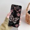 Прозрачный чехол для Samsung Galaxy A52 A12 A51 A32 A21s A71 A32 A22 50 A70 A31 A72 5G чехол для телефона Красивая розовая бабочка