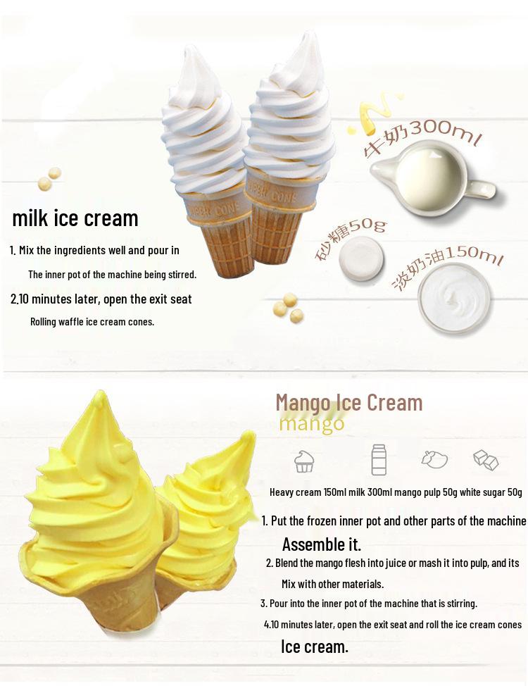 Bugs Bunny Kids' Fully Automatic Mini Ice Cream & Fruit Cone Maker