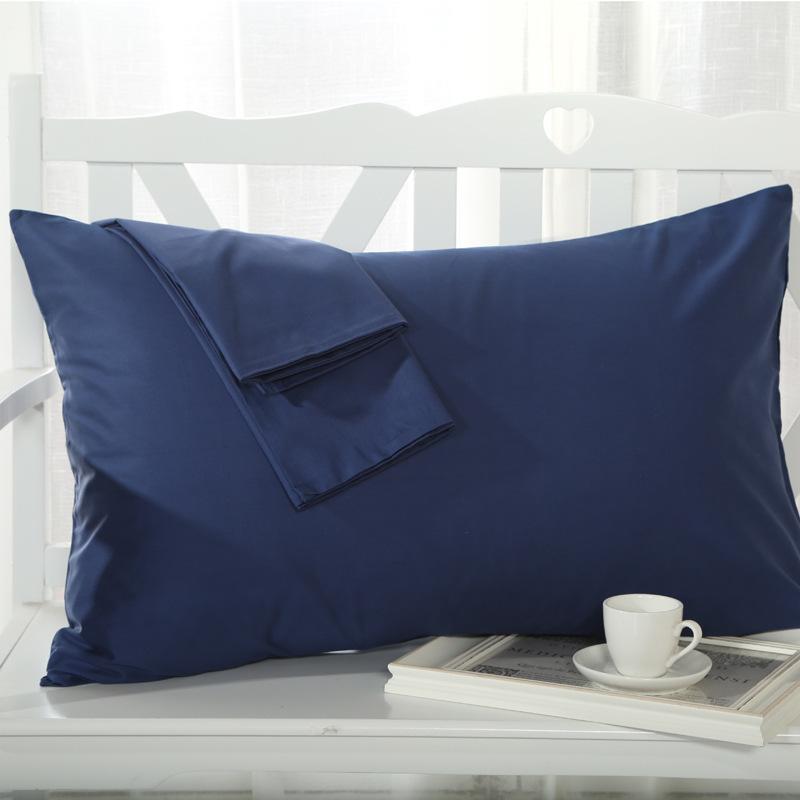 2x New Pillow Case Pillows Covers Pillowcases Comfortable 100% Egyptian Cotton Soft Queen Size