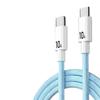 100W Fast Charging Braided Data Cable for Apple, Huawei, Vivo, Oppo Dual Type-C