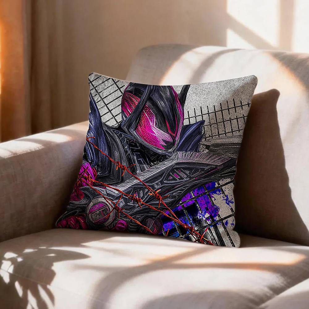 COOL KKamen Rider ZZeztz Pillow Case Pattern Printed Pillowcase For Living Room Sofa Cushion Cover
