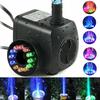 15W 800L/H 12LED Mini Fish Tank Aquarium Ponds Submersible Fountain Water Pump