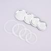 Stainless Steel Gasket Filter Plate And Silicone Gel Ring Replacement Parts