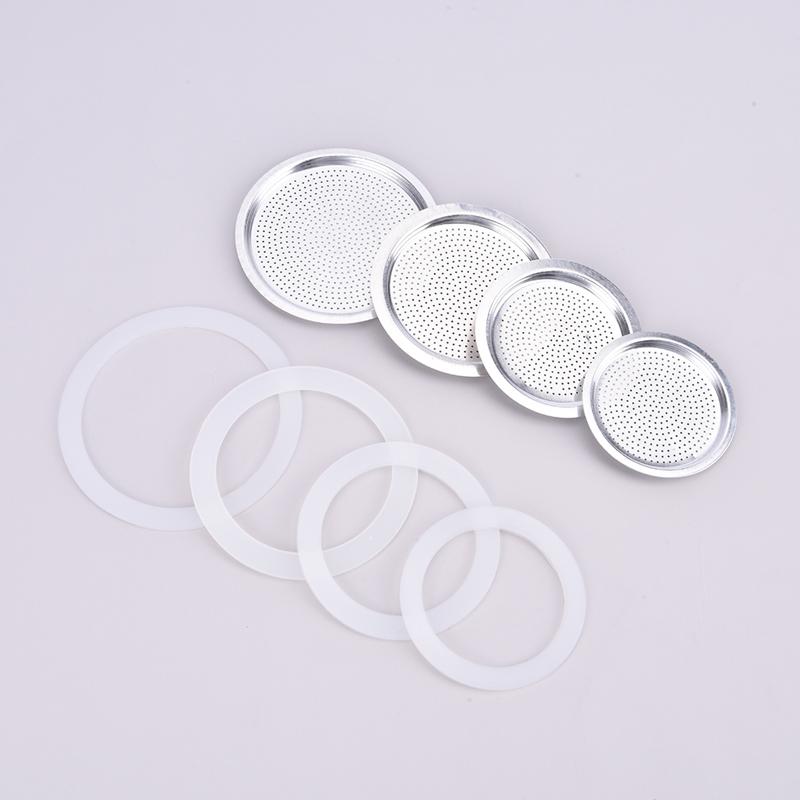 Stainless Steel Gasket Filter Plate And Silicone Gel Ring Replacement Parts