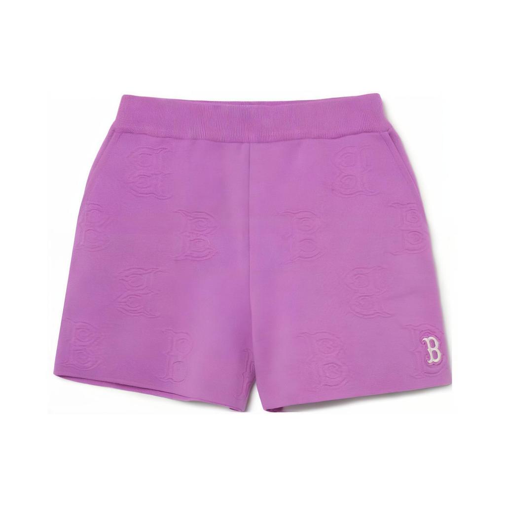 New MLB Casual Shorts Women's Pink 3FSPM0433-43VOD
