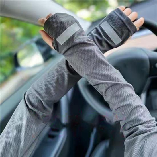 Рукава Cool Ice Anti Sunburn Protection UV Ray Protection Быстросохнущая дышащая ткань Свободный крой Унисекс Рукава для защиты рук для походов Рыбалка Вождение