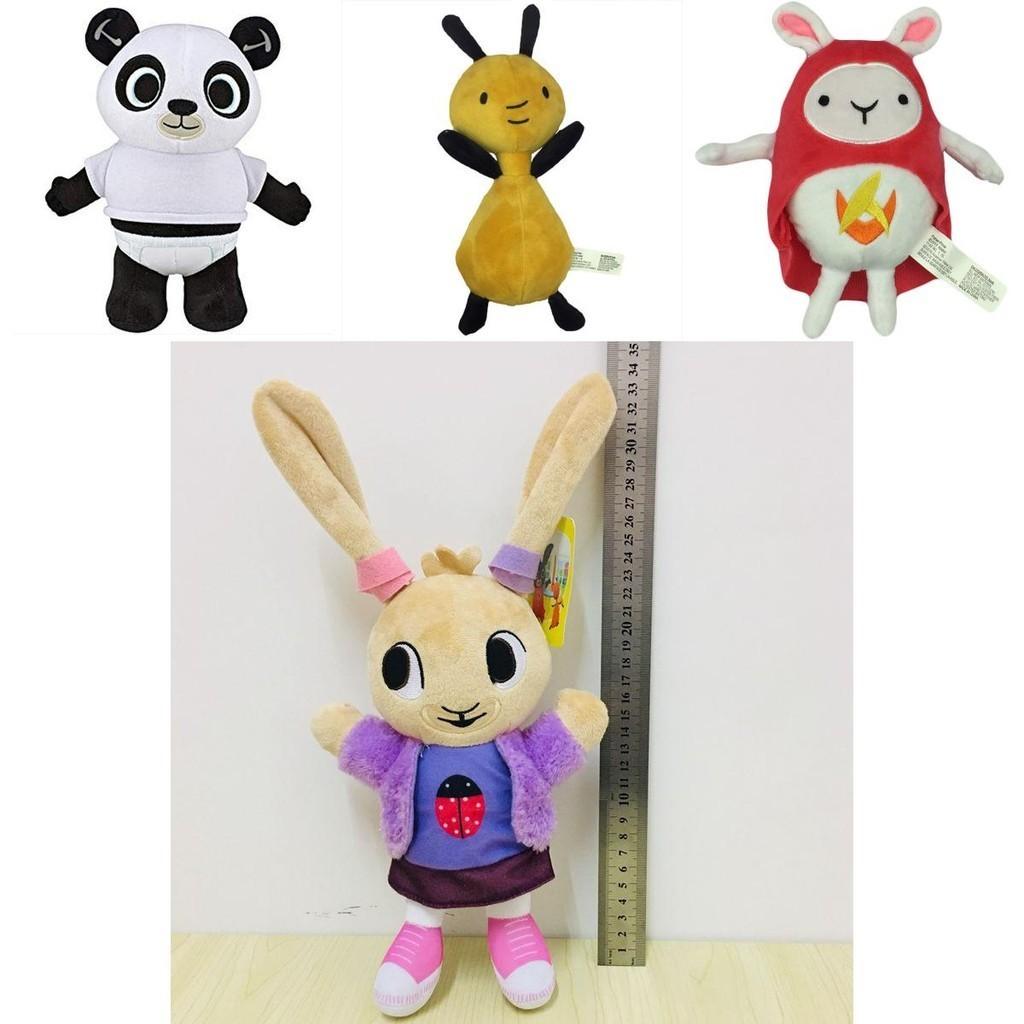 Коллекция мягких плюшевых игрушек Bing Bunny с участием Сулы, Флэпа, Пандо и очаровательных кукол-кроликов