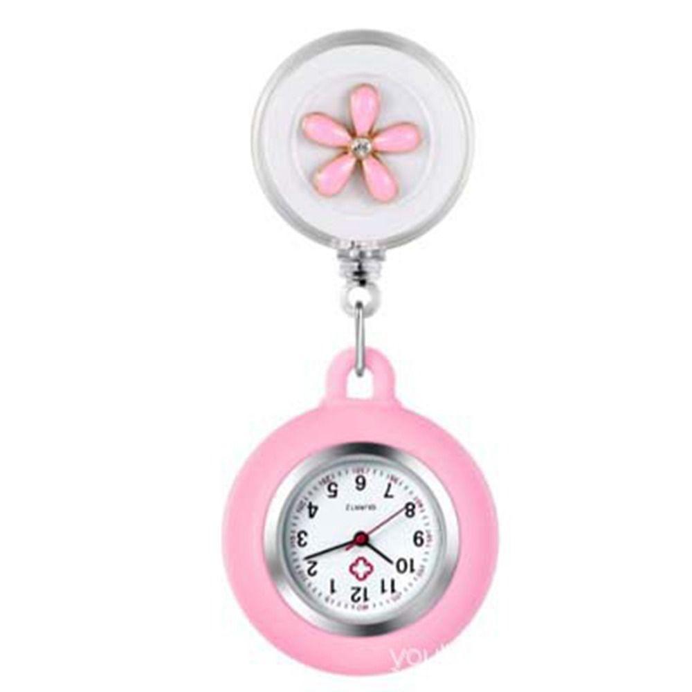 Выдвижные карманные часы для здоровья, силиконовые значки, карманные часы, часы, подарки, больница, здоровье