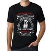 Men’s Vintage Tee Shirt Graphic T Shirt Maltese Dog Deep Black