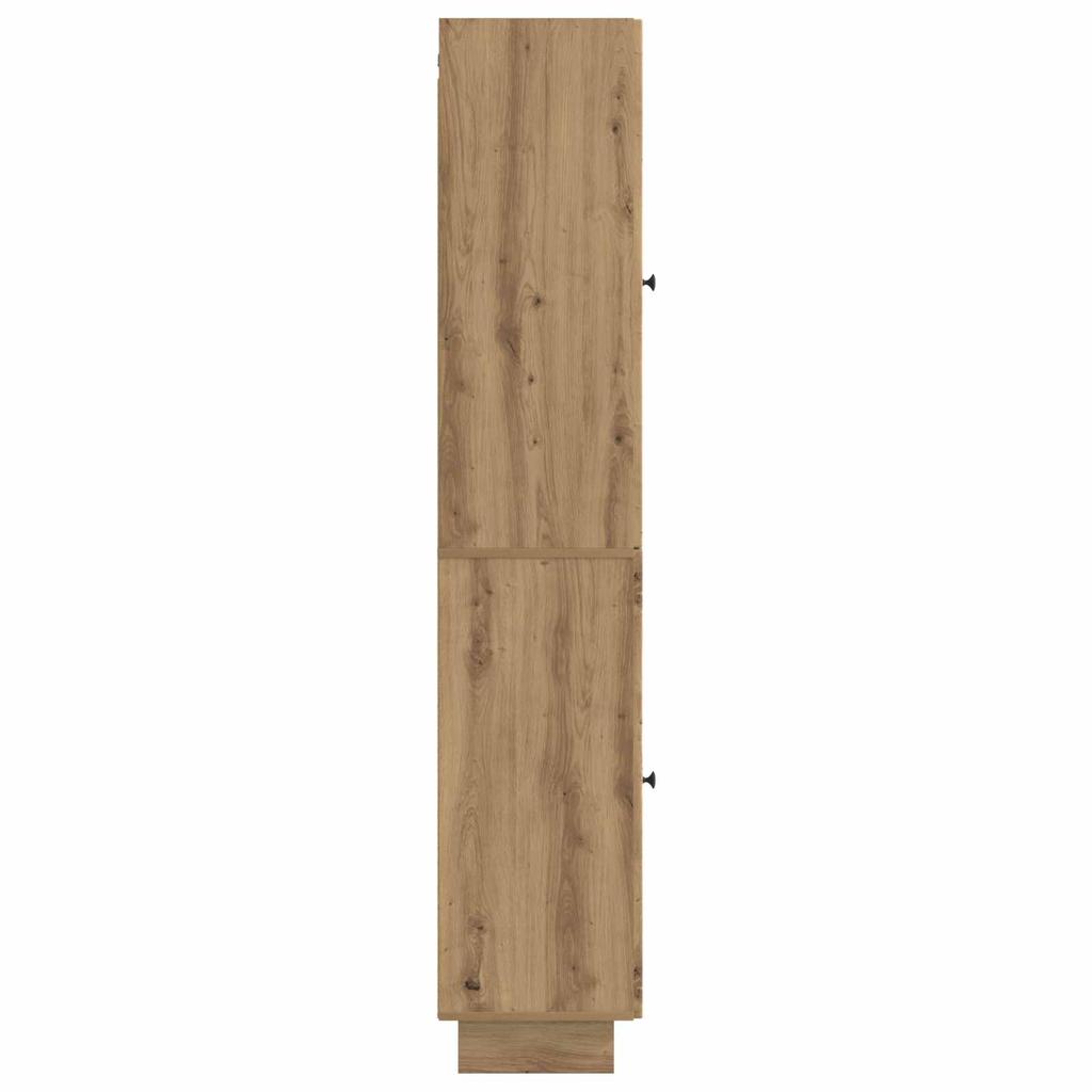 Cabinet Set 2 pcs Artisan Oak 34.5 x 33 x 90 cm Particleboard