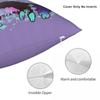 Your Existence Neon Sleepy Kitty Square Pillowcase Polyester Linen Velvet Pattern Zip Decor Pillow Case Car Cushion Cover 45X45