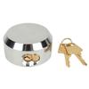 Hidden Shackle Padlocks High Security Prying Resistant Trailer Door Puck Lock with 2 Keys for