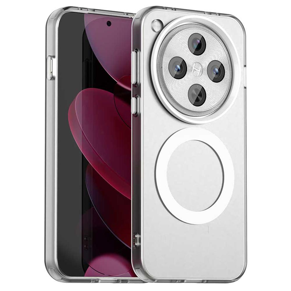 Для Oppo Find X8 5G Чехол Совместимый с MagSafe PC+TPU+PET Противоударный Чехол для Телефона