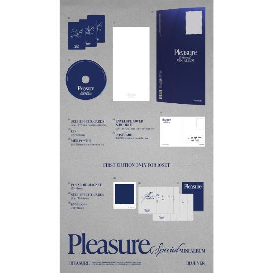 Нет POB BLUE Ver TREASURE SPECIAL МИНИ-АЛЬБОМ PLEASURE