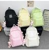 Cute Japanese Style Nylon School Backpack For Girls Boys High Capacity Lightweight