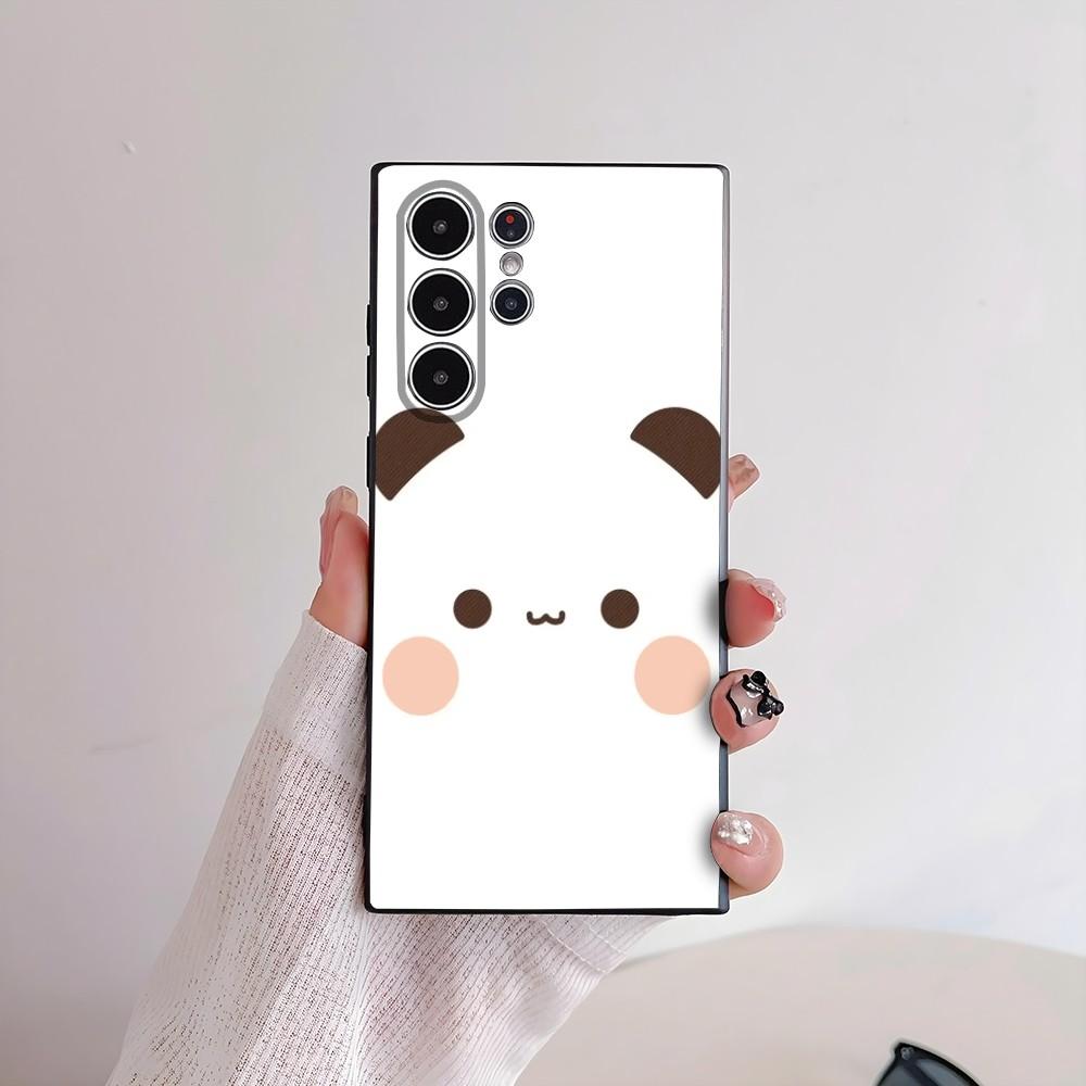 Милый Чехол Для Телефона Bubu Dudu Для Samsung Galaxy S25 S24 S22 S23 Ultra S21 S20 Plus 5G Матовый Нескользящий Полностью Закрывающий Мягкий Чехол