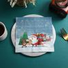 20pcs/Pac 33*33cm 2-Ply Disposable Party Napkin Christmas Pattern