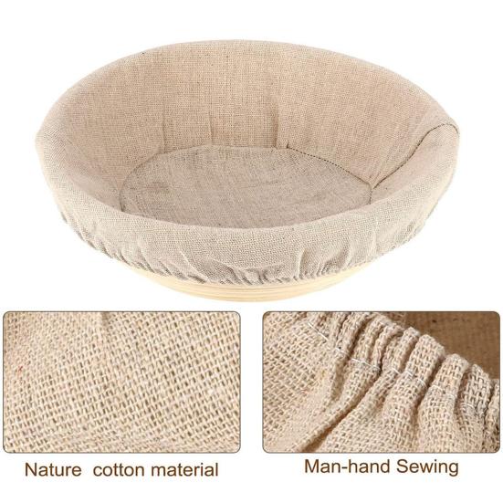 Корзина для расстойки хлеба Экологичная Плотное плетение Легко чистить Многоразовая Прочная