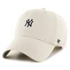 Casquette Ajustable 47 Brand - BASE New York Yankees Natural - Homme