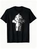 Unisex T-shirt Kewpie Skeleton Zombie T- Men's Casual Clothes Perfect for Home Outdoor Work Gifting(Birthdays Valen