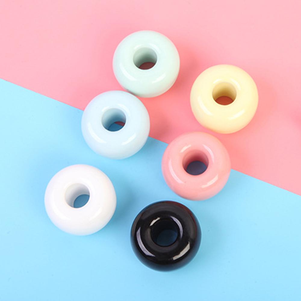 Simple Sweet Color Japanese Style Ceramic Material Toothbrush Base Pen Rack