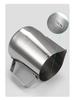 Stainless Steel Milk Frothing Cup with Spout and Measurement for Latte Art and Wax Melting